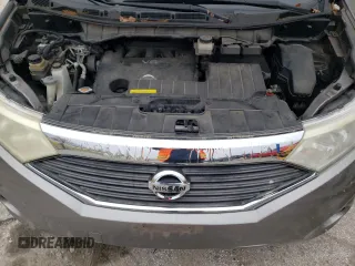 2012 Nissan Quest LE z VIN JN8AE2KP1C9042628, wystawiony jako Copart lot #43544105 z przebiegiem 169 701 mil mil oraz Czysty tytuł • Clean title. Historia ofert i sprzedaży dostępna na DreamBid. Obrazek 12.