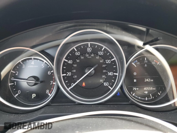 2021 Mazda CX-5 Touring with VIN JM3KFBCM0M0302015, listed as a Copart auction lot 55077305 with 40,558 mi miles and Salvage Title. Bid and sale history available at carsss.com. Image 9.