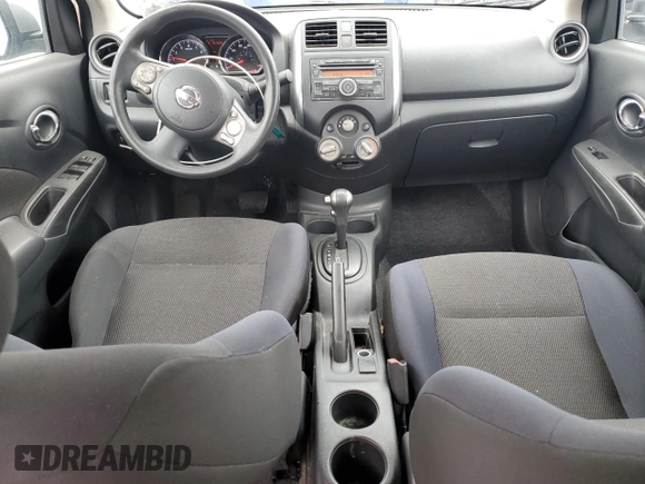 2012 Nissan Versa SL with VIN 3N1CN7AP6CL891747, listed as a Copart auction lot 48456005 with 91,525 mi miles and Salvage Title. Bid and sale history available at carsss.com. Image 8.
