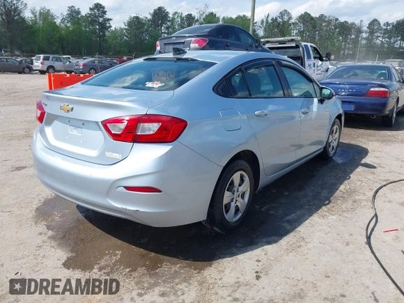 2018 Chevrolet Cruze LS with VIN 1G1BC5SM0J7157137, listed as a IAAI auction lot 42093172 with 104,943 mi miles and . Bid and sale history available at DreamBid. Image 4.