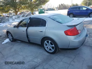 2003 Infiniti G35 w/Leather with VIN JNKCV51E33M311164, listed as a Copart auction lot 87859465 with 145,716 mi miles and Salvage Title. Bid and sale history available at carsss.com. Image 2.
