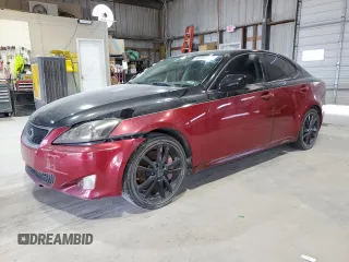 2006 Lexus IS 350 with VIN JTHBE262262000382, listed as a Copart auction lot 65904275 with 167,190 mi miles and Clean title. Bid and sale history available at DreamBid. Image 1.