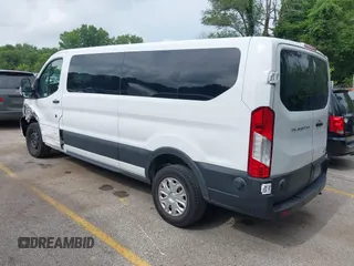 2024 Ford Transit Passenger XL with VIN 1FBAX2YG6RKA47052, listed as a IAAI auction lot 42500436 with 40,965 mi miles and . Bid and sale history available at DreamBid. Image 3.