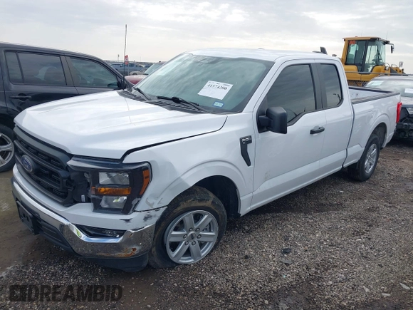 2023 Ford F-150 XL with VIN 1FTEX1CB3PKE18703, listed as a IAAI auction lot 41574200 with 38,077 mi miles and . Bid and sale history available at DreamBid. Image 17.