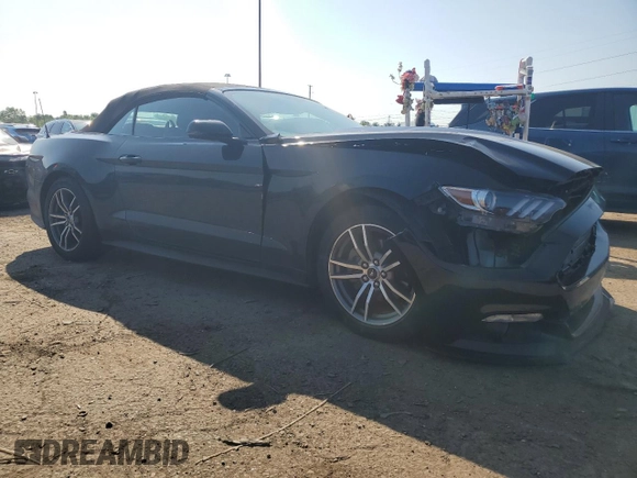 2017 Ford Mustang EcoBoost Premium with VIN 1FATP8UH3H5295669, listed as a Copart auction lot 63265315 with 65,029 mi miles and Clean title. Bid and sale history available at DreamBid. Image 4.