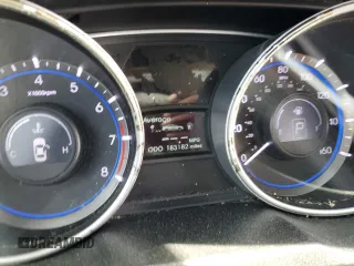 2012 Hyundai Sonata 2.4L Limited PZEV with VIN 5NPEC4AC7CH485242, listed as a Copart auction lot 49987005 with 183,182 mi miles and Salvage Title. Bid and sale history available at carsss.com. Image 9.