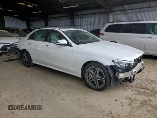 2022 Mercedes-Benz E 350 with VIN W1KZF8DB7NB050539, listed as a Copart auction lot 51081345 with 49,258 mi miles and Salvage Title. Bid and sale history available at DreamBid. Image 4.