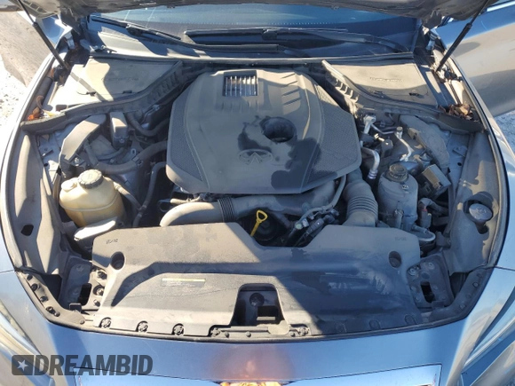 2017 Infiniti Q50 2.0t Sport with VIN JN1CV7AR8HM681391, listed as a Copart auction lot 81576354 with 136,386 mi miles and Salvage Title. Bid and sale history available at carsss.com. Image 11.