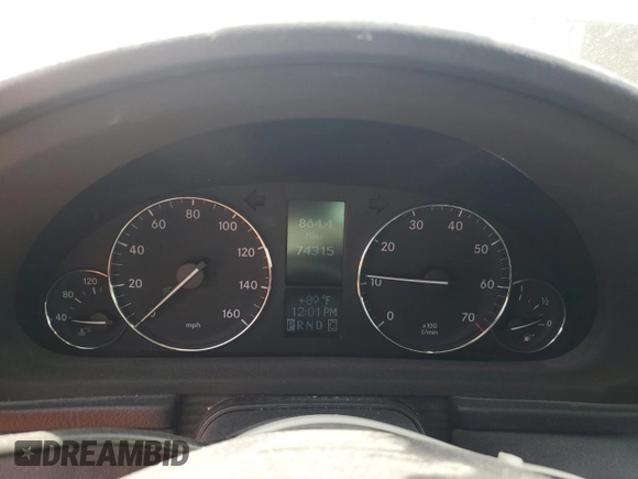 2006 Mercedes-Benz C с VIN WDBRF56J46F788563, выставлен на аукционе Copart как лот 50448415 с пробегом 74 315 миль миль и Чистый • Clean title. История ставок и продаж доступна на DreamBid. Изображение 9.