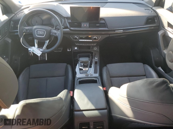2022 Audi SQ5 Premium with VIN WA1A4AFYXN2102097, listed as a Copart auction lot 80156244 with 20,458 mi miles and Salvage Title. Bid and sale history available at DreamBid. Image 8.