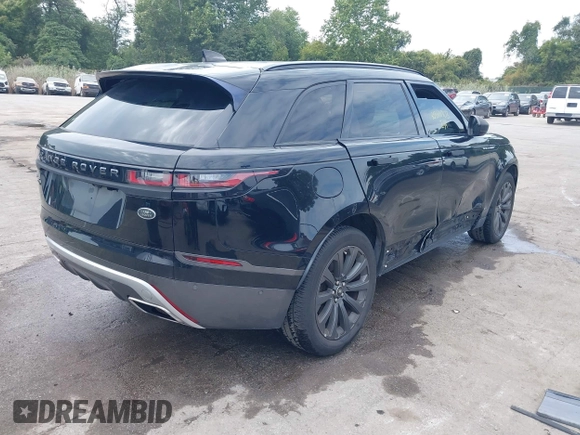2018 Land Rover Range Rover Velar R-Dynamic SE with VIN SALYL2RV5JA744038, listed as a IAAI auction lot 40378903 with 45,748 mi miles and . Bid and sale history available at DreamBid. Image 4.