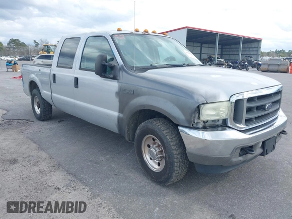 2004 Ford F-250 XL with VIN 1FTNW20L74EA70355, listed as a IAAI auction lot 41303705 with 237,456 mi miles and . Bid and sale history available at DreamBid. Image 1.
