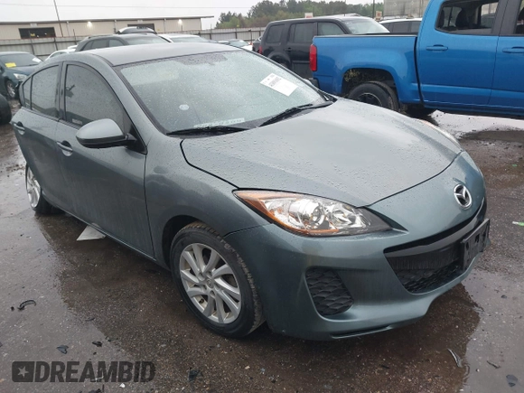 2012 Mazda Mazda3 i Touring with VIN JM1BL1V71C1533095, listed as a IAAI auction lot 41891692 with 173,425 mi miles. Bid and sale history available at carsss.com. Image 1.