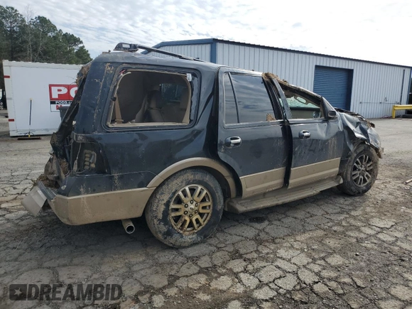 2011 Ford Expedition XLT z VIN 1FMJU1J53BEF02687, wystawiony jako Copart lot #45021695 z przebiegiem Nie podano mil oraz Szkoda całkowita • Salvage title. Historia ofert i sprzedaży dostępna na DreamBid. Obrazek 3.