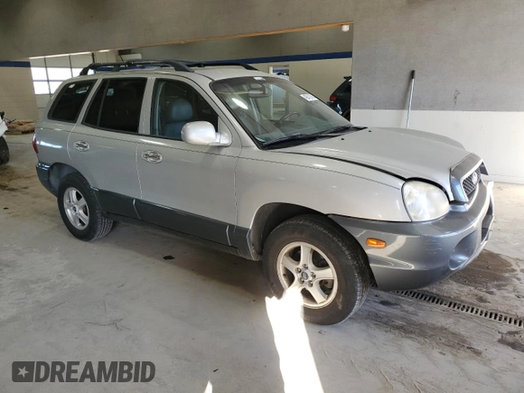 2004 Hyundai Santa Fe GLS with VIN KM8SC73E84U830932, listed as a Copart auction lot 42572735 with 206,142 mi miles and Clean Title. Bid and sale history available at carsss.com. Image 4.