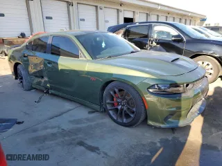 2020 Dodge Charger Scat Pack with VIN 2C3CDXGJ2LH132996, listed as a Copart auction lot 89082605 with 49,188 mi miles and Salvage Title. Bid and sale history available at carsss.com. Image 4.