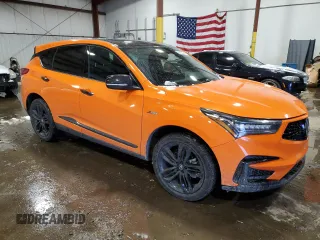2021 Acura RDX w/Advance Package with VIN 5J8TC2H75MY000277, listed as a Copart auction lot 38392764 with 35,925 mi miles. Bid and sale history available at carsss.com. Image 4.