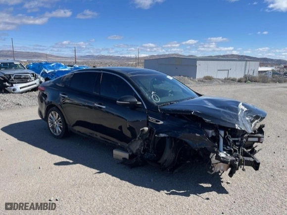 2016 Kia Optima SXL Turbo with VIN 5XXGV4L29GG118643, listed as a Copart auction lot 48951925 with 106,281 mi miles and Salvage Title. Bid and sale history available at carsss.com. Image 4.