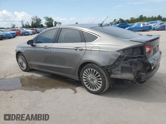 2013 Ford Fusion Titanium with VIN 3FA6P0K96DR382693, listed as a Copart auction lot 61753245 with 92,326 mi miles and Salvage title. Bid and sale history available at DreamBid. Image 2.