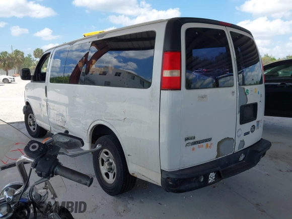 2008 Chevrolet Express Cargo with VIN 1GCFG154681204556, listed as a IAAI auction lot 41928049 with 171,171 mi miles and . Bid and sale history available at DreamBid. Image 3.