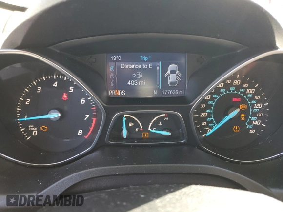 2013 Ford Escape SE with VIN 1FMCU0GX0DUB00887, listed as a Copart auction lot 44850535 with 177,626 mi miles and Clean Title. Bid and sale history available at DreamBid. Image 9.