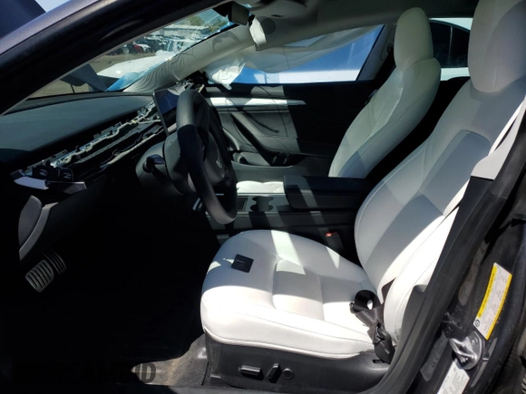 2023 Tesla Model 3 Performance z VIN 5YJ3E1EC2PF673505, wystawiony jako Copart lot #51285665 z przebiegiem 12 019 mil mil oraz Szkoda całkowita • Salvage title. Historia ofert i sprzedaży dostępna na DreamBid. Obrazek 7.