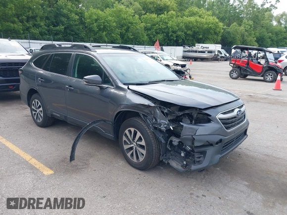 2022 Subaru Outback Premium z VIN 4S4BTADC3N3159333, wystawiony jako IAAI lot #42456090 z przebiegiem 57 861 mil mil oraz . Historia ofert i sprzedaży dostępna na DreamBid. Obrazek 1.