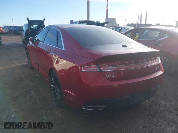2013 Lincoln MKZ with VIN 3LN6L2J91DR823046, listed as a IAAI auction lot 41096934 with 131,015 mi miles. Bid and sale history available at carsss.com. Image 3.