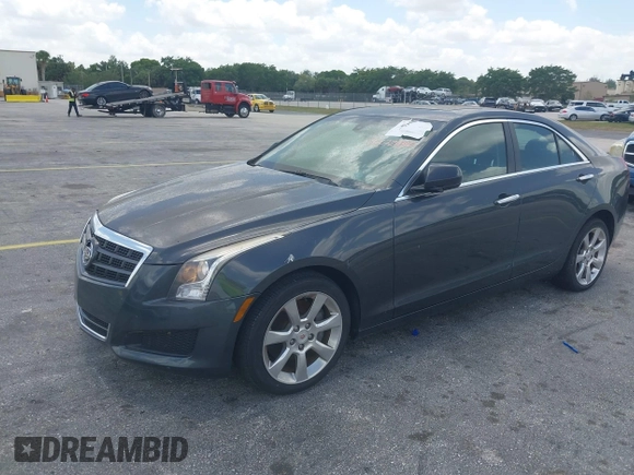 2014 Cadillac ATS Standard AWD with VIN 1G6AG5RX9E0173779, listed as a IAAI auction lot 42172080 with 102,293 mi miles and . Bid and sale history available at carsss.com. Image 2.