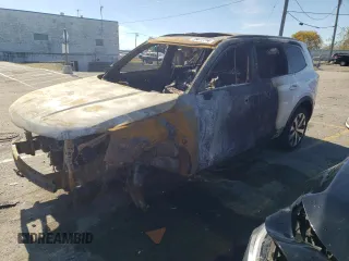2021 Kia Telluride EX with VIN 5XYP34HC0MG109280, listed as a Copart auction lot 75877714 with Not provided miles and Salvage title. Bid and sale history available at DreamBid. Image 1.
