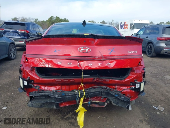 2020 Hyundai Sonata Hybrid Limited with VIN KMHL54JJ3LA010903, listed as a IAAI auction lot 41868242 with 3,138 mi miles. Bid and sale history available at carsss.com. Image 16.