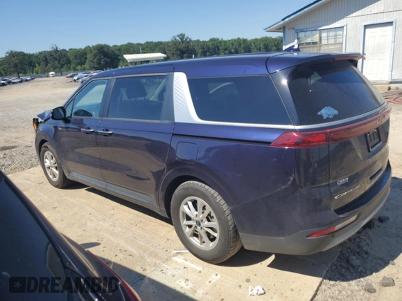 2022 Kia Carnival LXS with VIN KNDNB4H32N6158768, listed as a Copart auction lot 59076934 with 42,898 mi miles and Salvage Title. Bid and sale history available at carsss.com. Image 2.