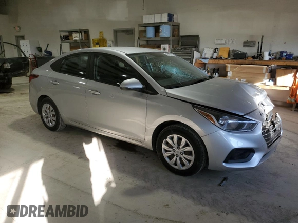 2019 Hyundai Accent SE with VIN 3KPC24A38KE077538, listed as a Copart auction lot 46093475 with 67,699 mi miles and Salvage Title. Bid and sale history available at carsss.com. Image 4.
