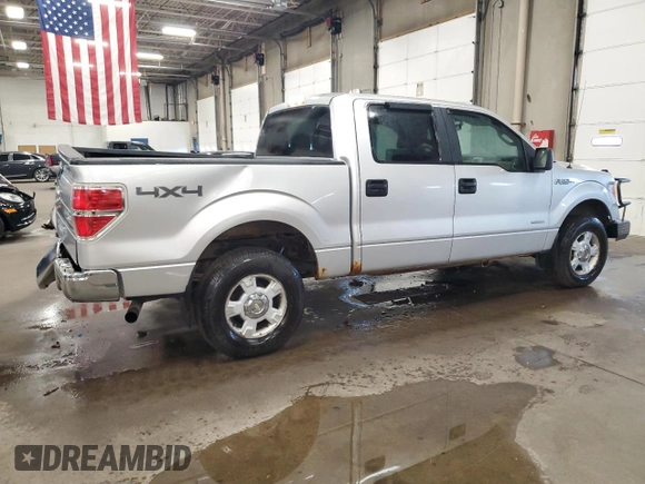 2011 Ford F-150 XLT with VIN 1FTFW1ET3BFC87187, listed as a Copart auction lot 61072695 with 156,365 mi miles and Salvage title. Bid and sale history available at DreamBid. Image 3.