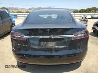 2016 Tesla Model S 70 with VIN 5YJSA1E12GF170238, listed as a Copart auction lot 60258355 with 47,163 mi miles and Salvage title. Bid and sale history available at DreamBid. Image 6.
