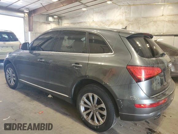 2015 Audi Q5 Premium Plus with VIN WA1LFAFP7FA032169, listed as a Copart auction lot 66297953 with 102,290 mi miles and Non Repairable. Bid and sale history available at carsss.com. Image 2.