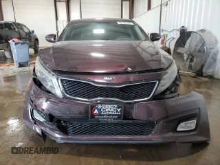 2015 Kia Optima LX with VIN 5XXGM4A7XFG466595, listed as a Copart auction lot 59190135 with 102,847 mi miles and Salvage title. Bid and sale history available at DreamBid. Image 5.