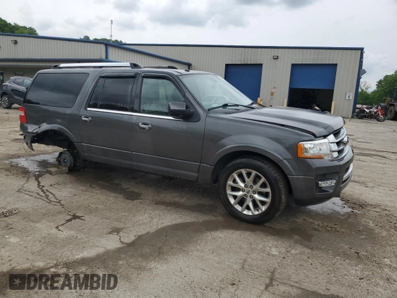 2017 Ford Expedition Max Limited с VIN 1FMJK2AT8HEA66082, выставлен на аукционе Copart как лот 59037665 с пробегом 75 417 миль миль и Списание • Salvage title. История ставок и продаж доступна на DreamBid. Изображение 4.