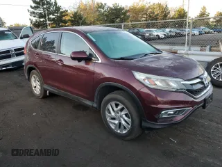 2015 Honda CR-V EX with VIN 5J6RM4H57FL001019, listed as a Copart auction lot 75494854 with Not Provided miles and Clean Title. Bid and sale history available at DreamBid. Image 4.