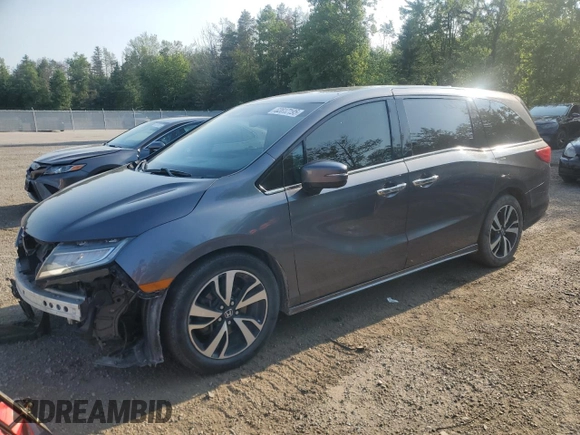 2018 Honda Odyssey Touring with VIN 5FNRL6H87JB510618, listed as a Copart auction lot 62817195 with 360,078 mi miles and Clean title. Bid and sale history available at DreamBid. Image 1.