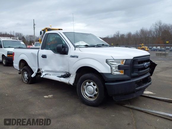 2016 Ford F-150 XL with VIN 1FTMF1EP5GKF21564, listed as a IAAI auction lot 41681825 with 129,064 mi miles and . Bid and sale history available at DreamBid. Image 1.