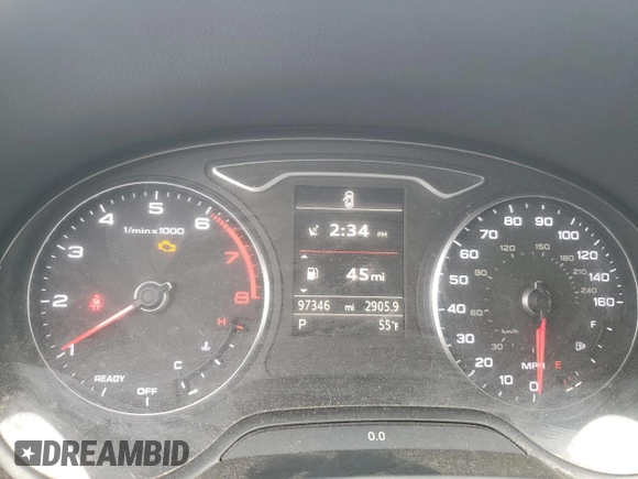 2016 Audi A3 Premium z VIN WAUB8GFF3G1027538, wystawiony jako Copart lot #57721855 z przebiegiem 97 346 mil mil oraz Czysty tytuł • Clean title. Historia ofert i sprzedaży dostępna na DreamBid. Obrazek 9.