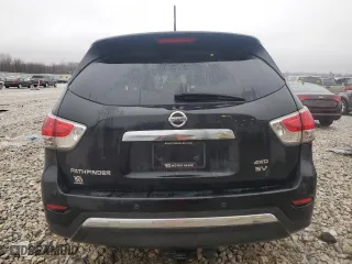 2014 Nissan Pathfinder S with VIN 5N1AR2MM9EC696166, listed as a Copart auction lot 84425384 with 184,634 mi miles and Clean Title. Bid and sale history available at carsss.com. Image 6.