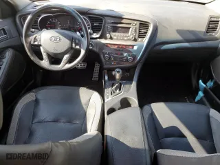 2012 Kia Optima SX with VIN 5XXGR4A66CG073102, listed as a Copart auction lot 74834154 with 108,249 mi miles and Salvage Title. Bid and sale history available at carsss.com. Image 8.