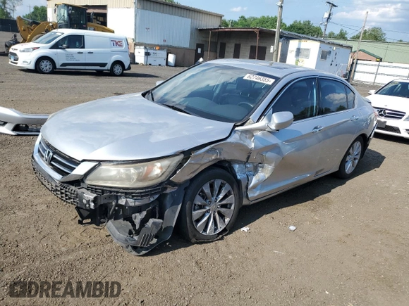 2014 Honda Accord Touring with VIN 1HGCR3F9XEA019863, listed as a Copart auction lot 62746355 with 229,044 mi miles and Salvage title. Bid and sale history available at DreamBid. Image 1.