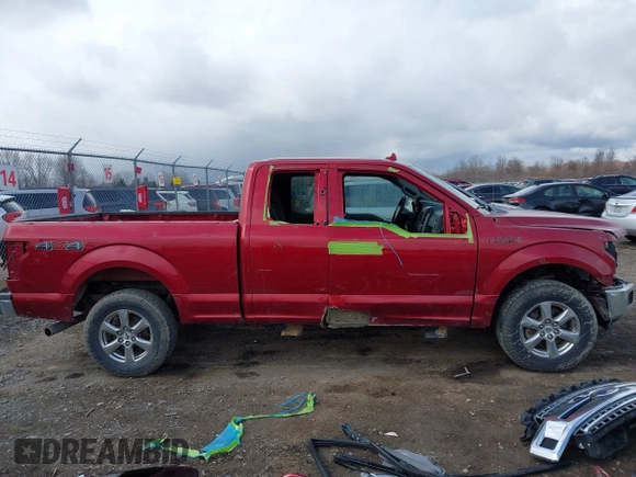 2018 Ford F-150 XL z VIN 1FTFX1E5XJFB66587, wystawiony jako IAAI lot #41870713 z przebiegiem 72 991 mil mil oraz . Historia ofert i sprzedaży dostępna na DreamBid. Obrazek 14.