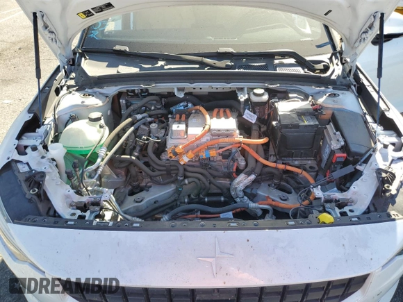2022 Polestar 2 with VIN LPSED3KA9NL079555, listed as a Copart auction lot 67022294 with 36,781 mi miles and Salvage Title. Bid and sale history available at DreamBid. Image 11.