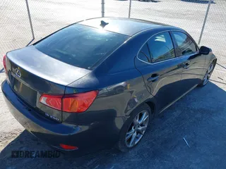 2009 Lexus IS 250 with VIN JTHBK262592084131, listed as a IAAI auction lot 41338249 with Not Provided miles. Bid and sale history available at carsss.com. Image 4.