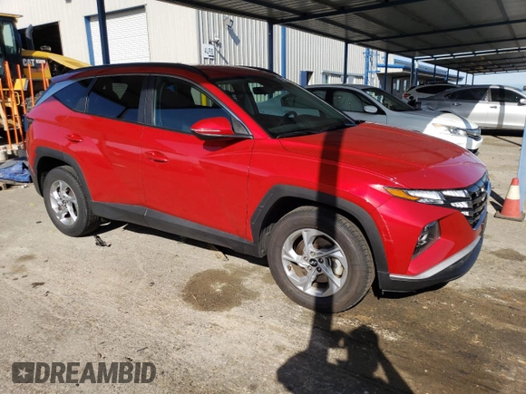 2023 Hyundai Tucson SEL with VIN 5NMJBCAE0PH216547, listed as a Copart auction lot 51950245 with 53,890 mi miles and Salvage Title. Bid and sale history available at carsss.com. Image 4.