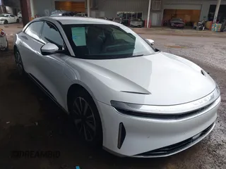2023 Lucid Air Touring with VIN 50EA1TEA1PA004823, listed as a IAAI auction lot 41728833 with 1 mi miles. Bid and sale history available at carsss.com. Image 12.